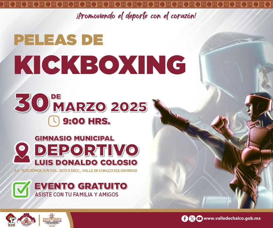 PELEAS PACTADAS DE KICKBOXING 