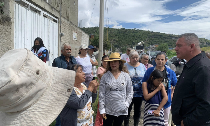 JORNADA DE APOYO EN LAS COLONIAS AFECTADAS POR LA TORRENCIAL LLUVIA