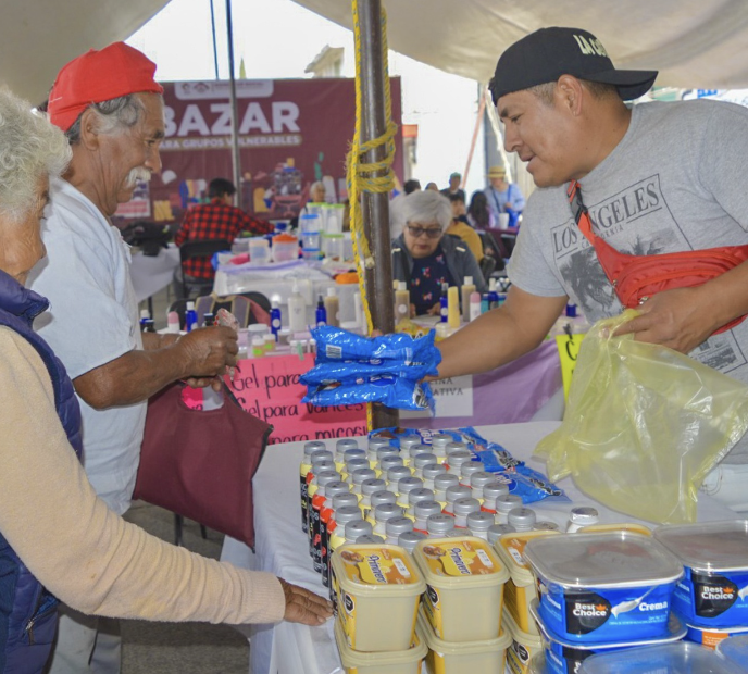 BAZAR PARA GRUPOS VULNERABLES