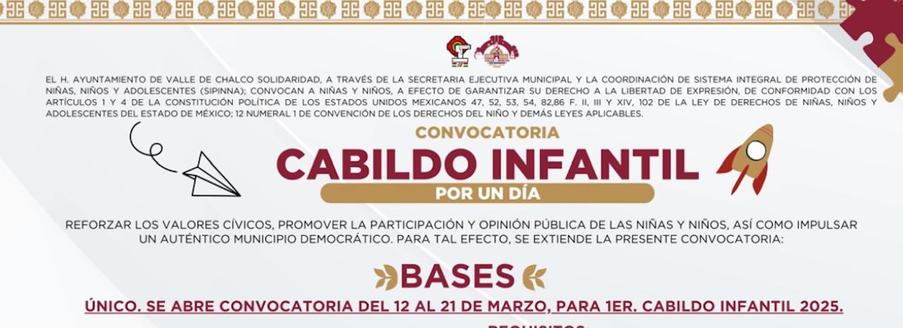 CABILDO INFANTIL - POR UN DÍA